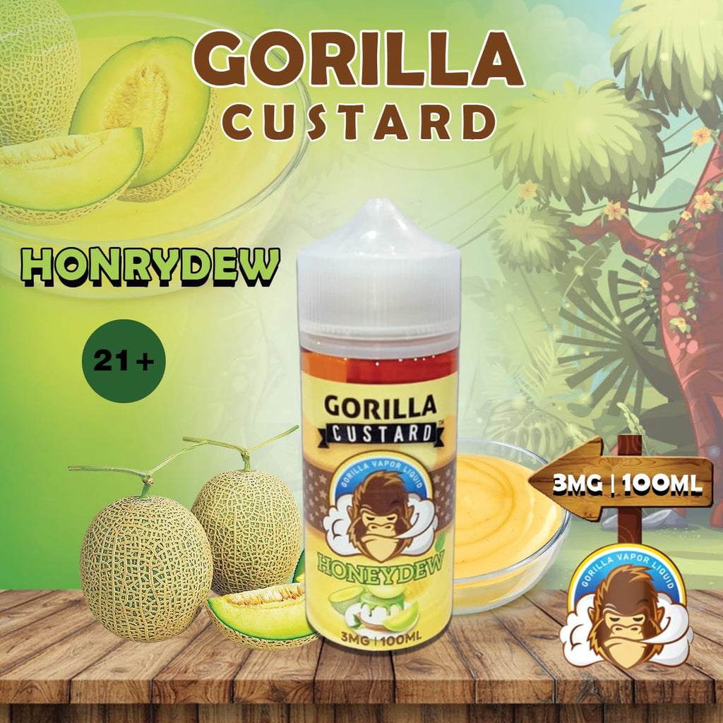 Gorilla Custard Honeydew E Liquid by E&B Flavor