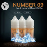 Numbers - Number 09 Iced Caramel Macchiato (Salt Nicotine)